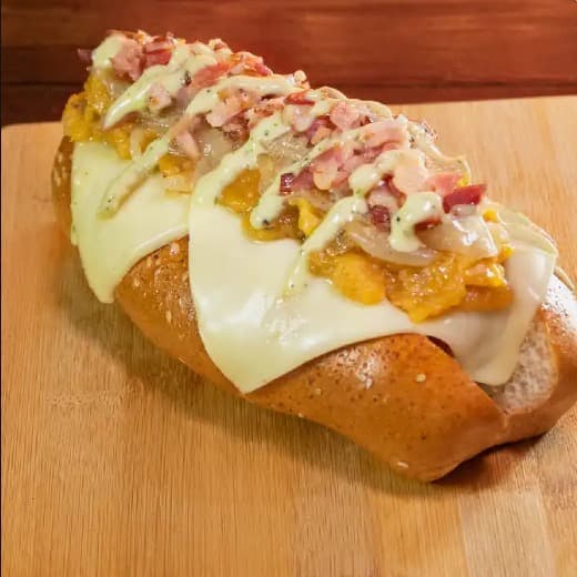 Hot Dog Bacon + Papas