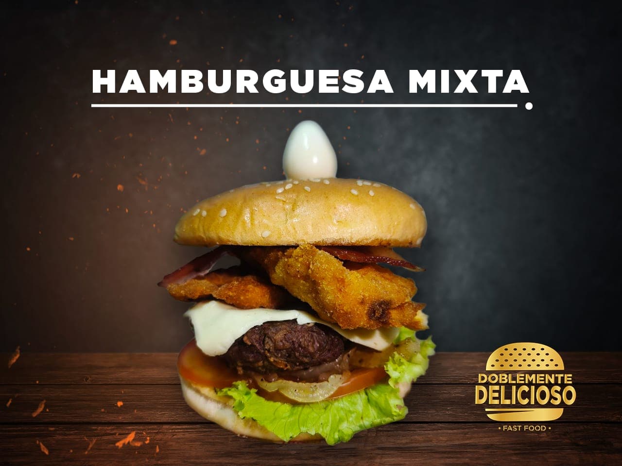 Hamburguesa Mixta
