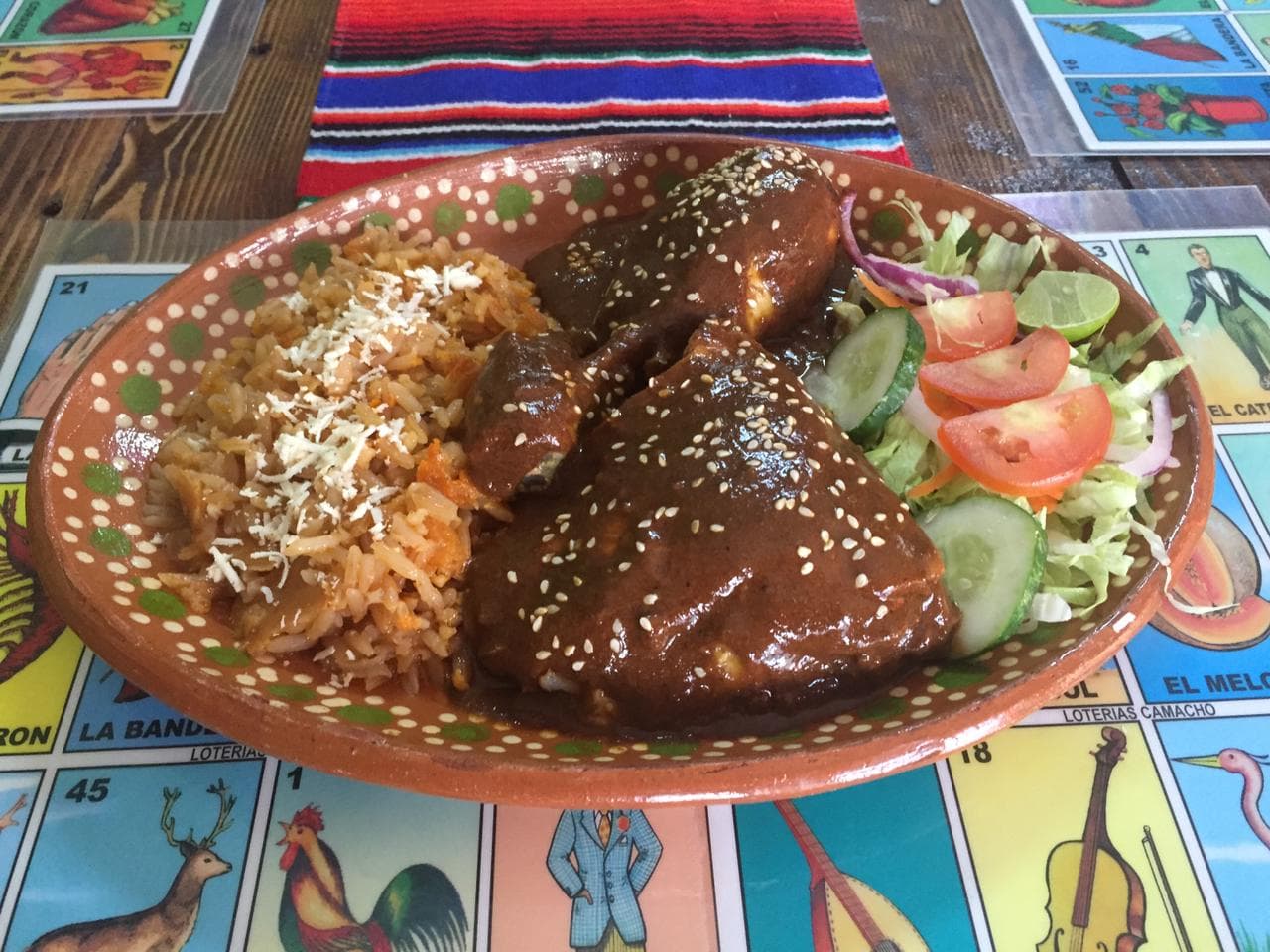 Pollo en Mole
