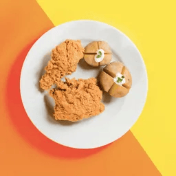 1/4 Pollo Broasted (2 Presas)