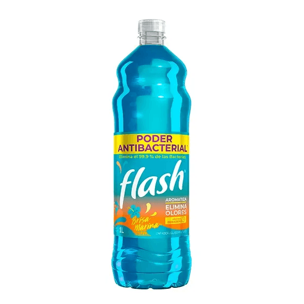 Flash Limpiador Multiusos Líquido Brisa Marina 1 l