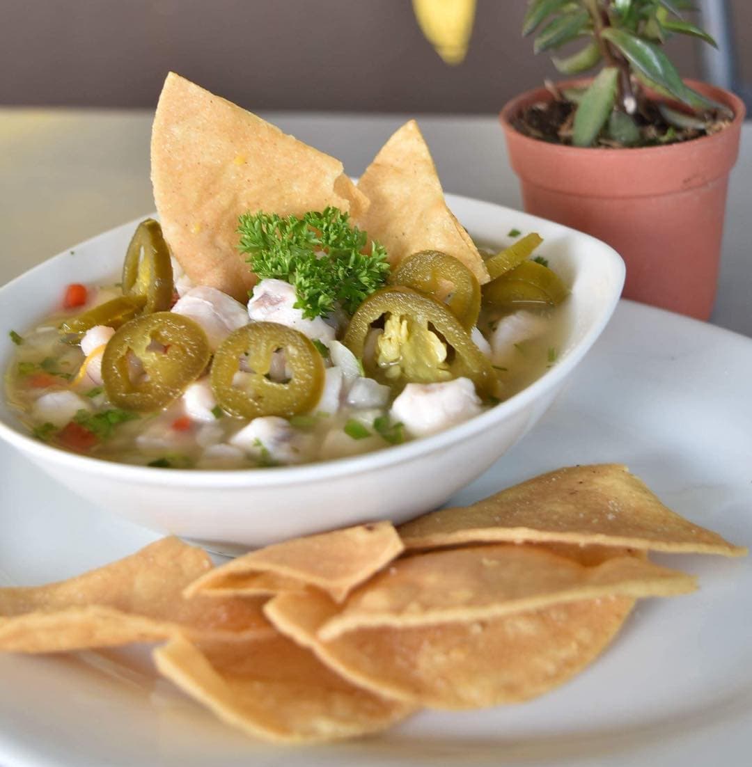 Ceviche Picoso Pescado con Chile Jalapeño