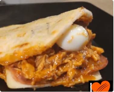 Pollo, Jamón y Queso