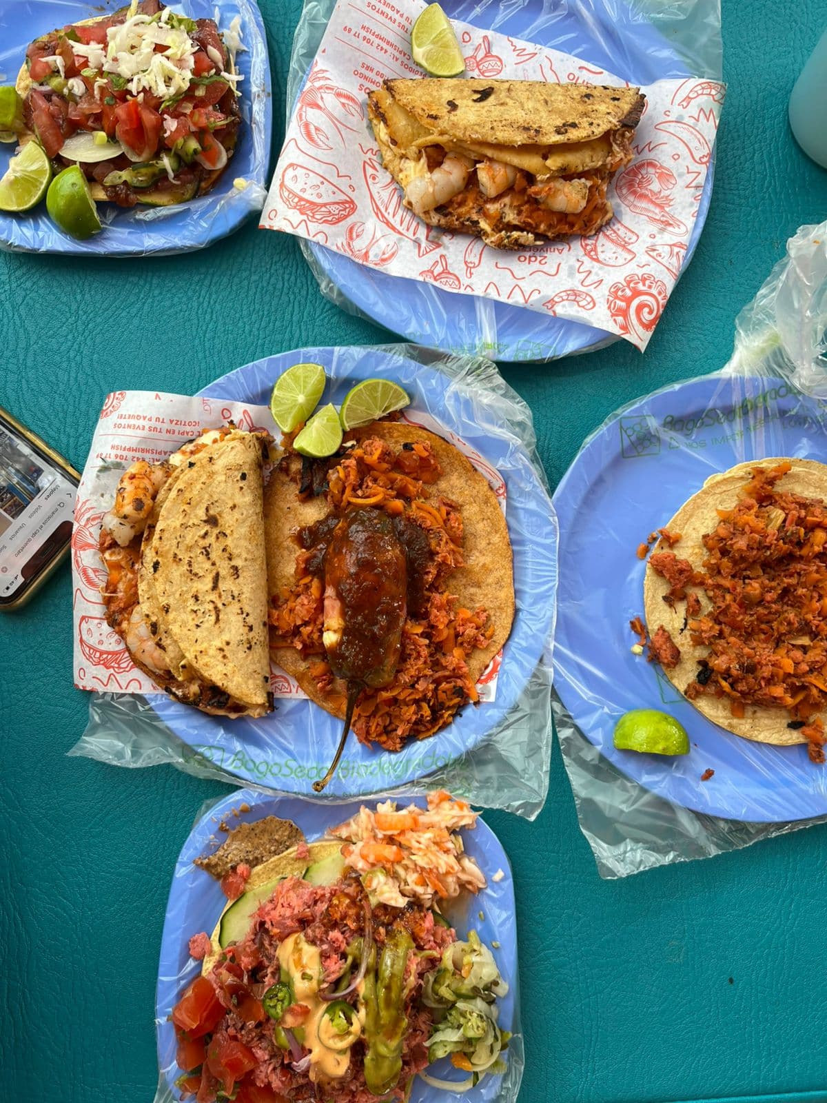 Quesadilla a la Plancha con Filete de Pez