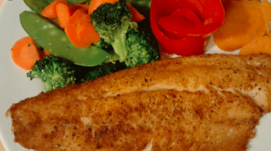 Filete de Pescado Marinado a la Brasas