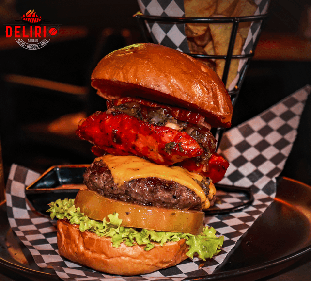 Burger Argentina + Papas