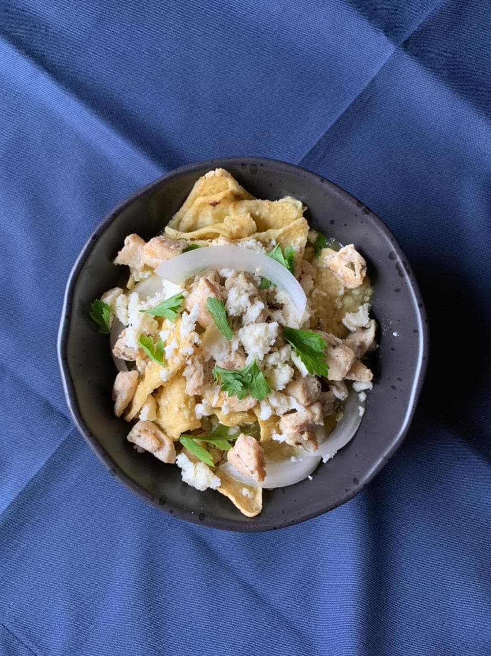 Chilaquiles Elementos Verdes