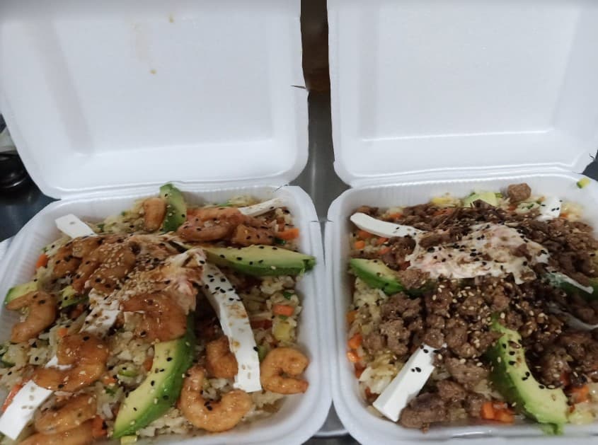 Yakimeshi de Pollo