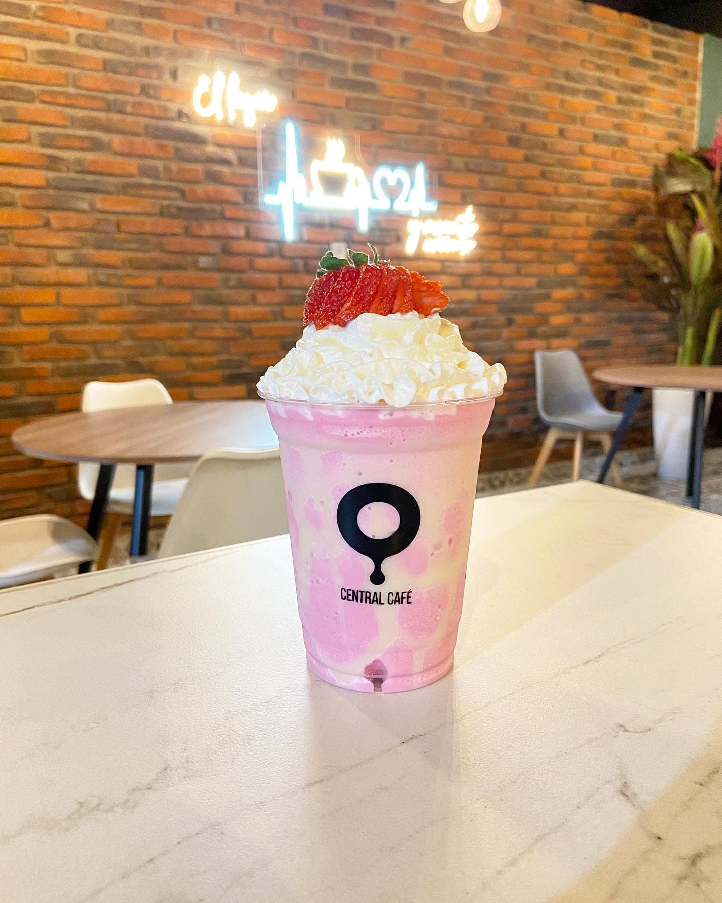 Frappe Fresa Colada