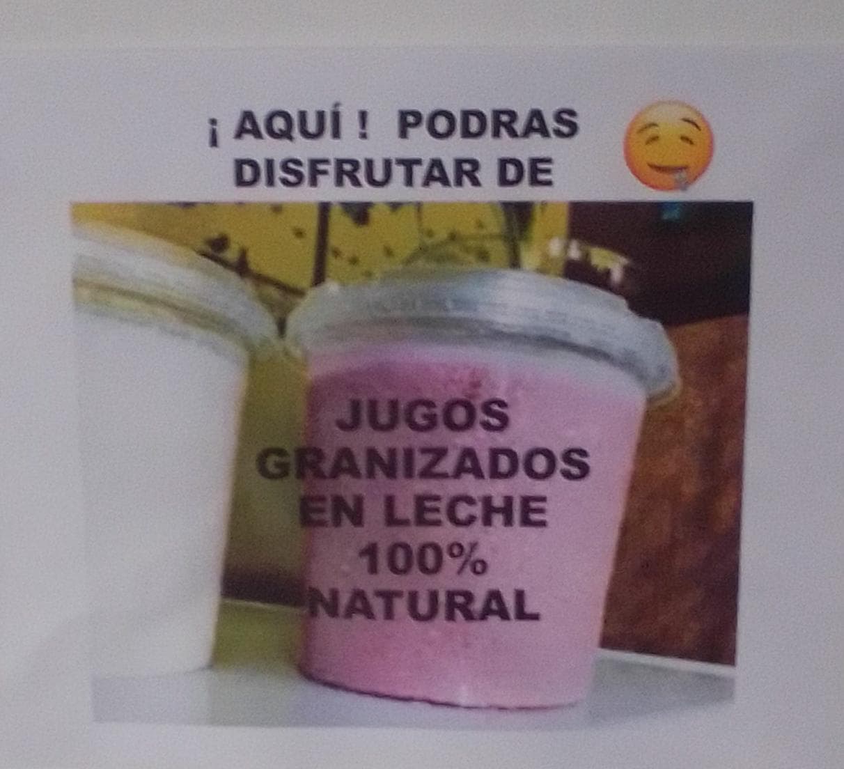 Granizado Leche