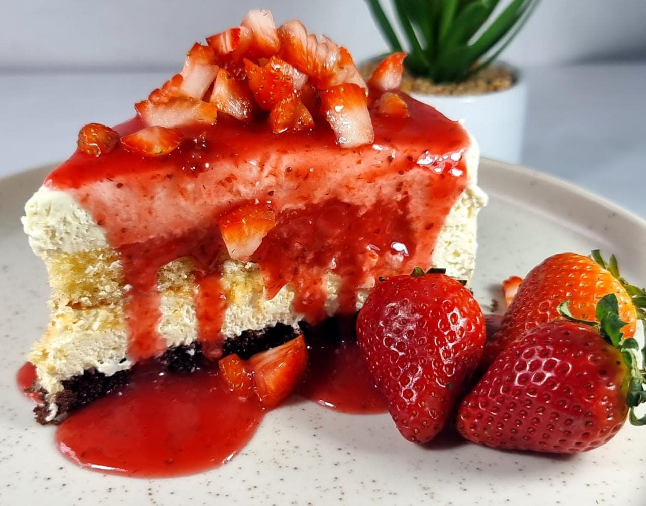 Torta Encanto con Fresa