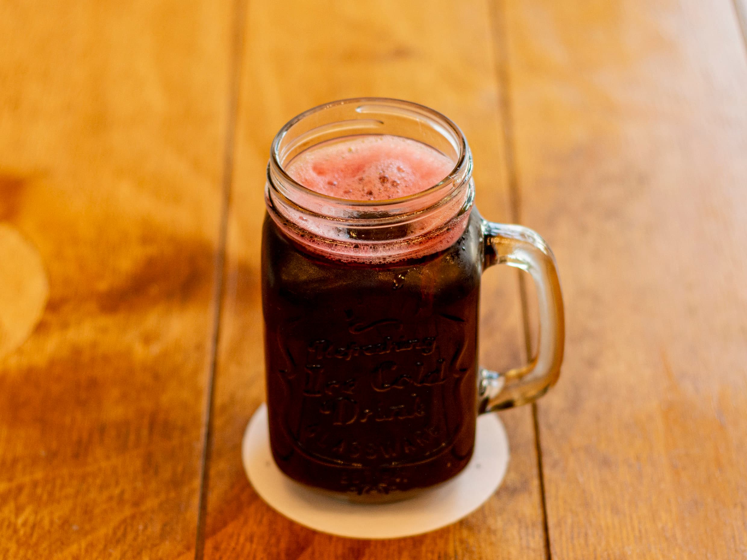 Medio Litro de Agua de Jamaica
