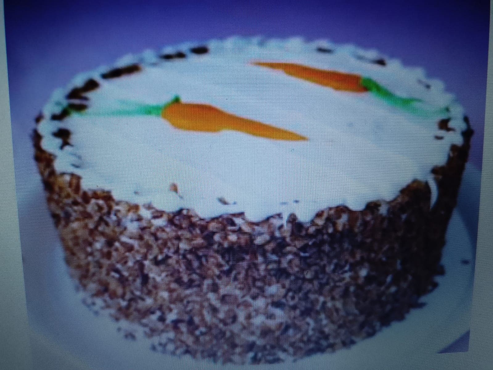 Pastel de Zanahoria Mediano