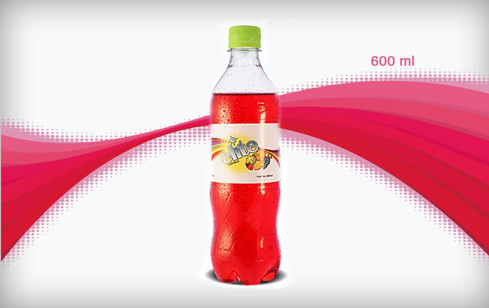 Refresco Elite de fresa 600ml