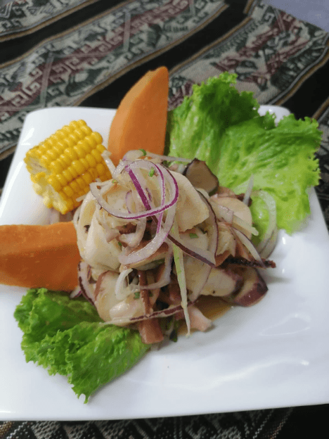 Ceviche de Pulpo