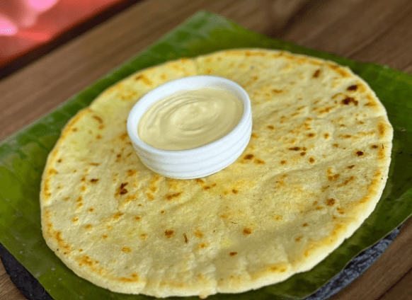 Tortilla Aliñada Con Natilla