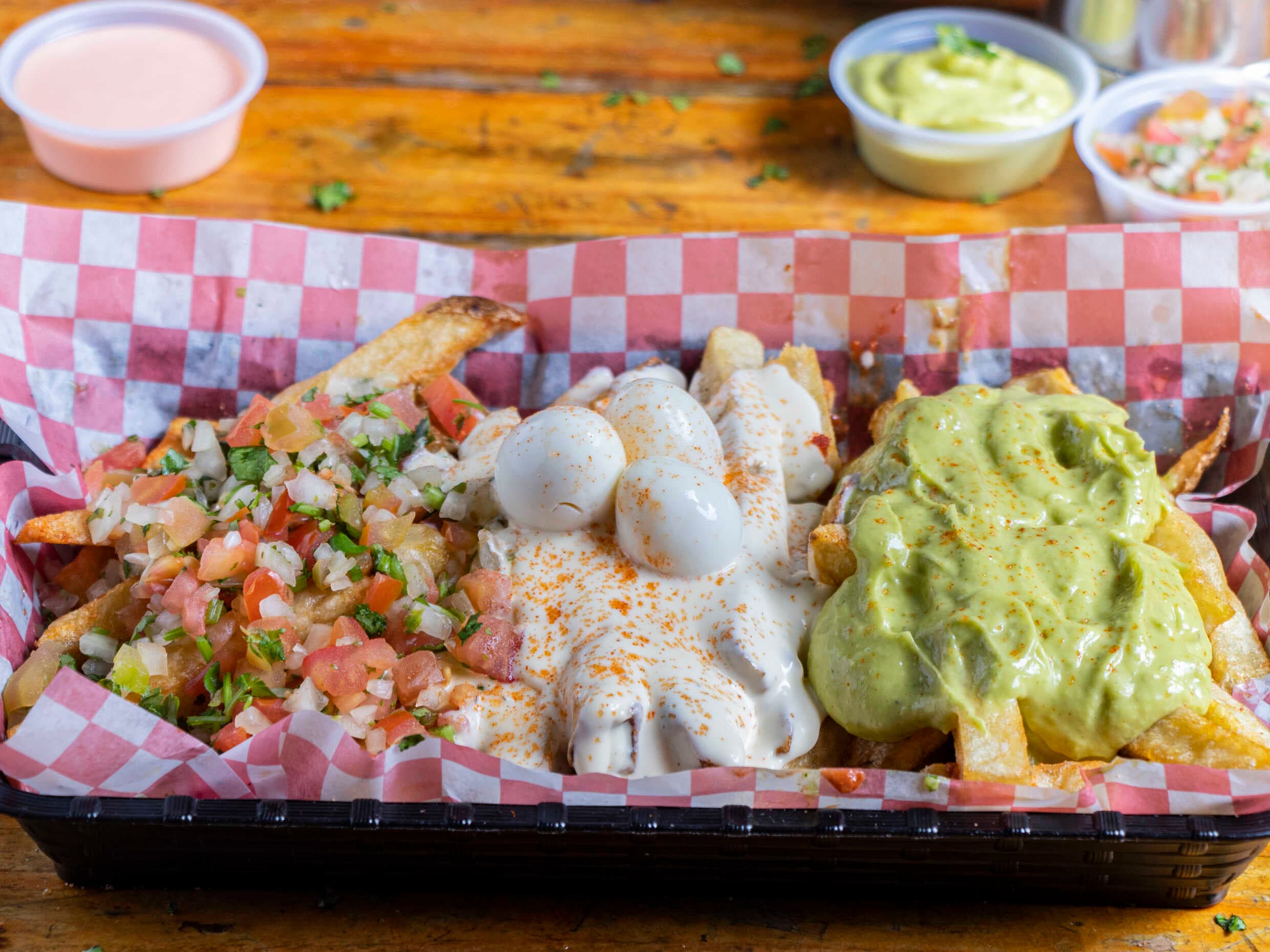Papas Miraflores (Vegetariana)