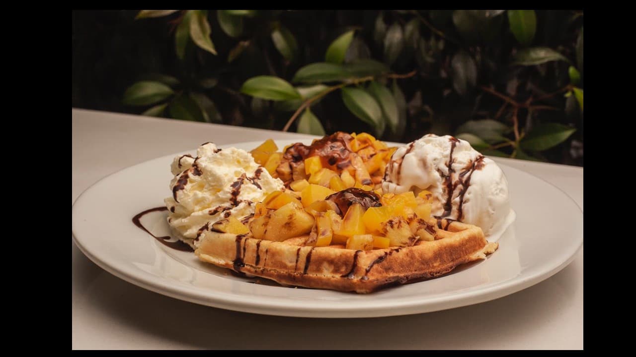 Waffle Frutos Amarillos Pequeño