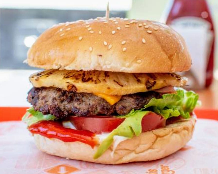 Hamburguesa Hawaiana