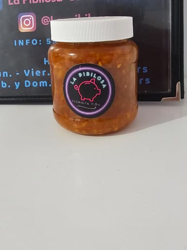 Salsa de Habanero en Vinagre