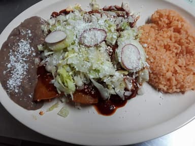 Enchiladas con carne