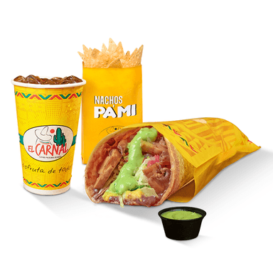 Combo Burro Vegano Tradicional