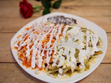 Orden de Chilaquiles Verdes -
