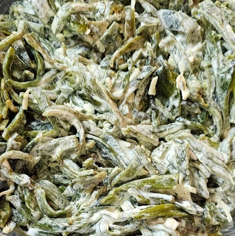 Burrito de Rajas con Crema