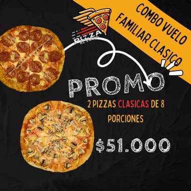 Combo Vuelo Familiar Clasico