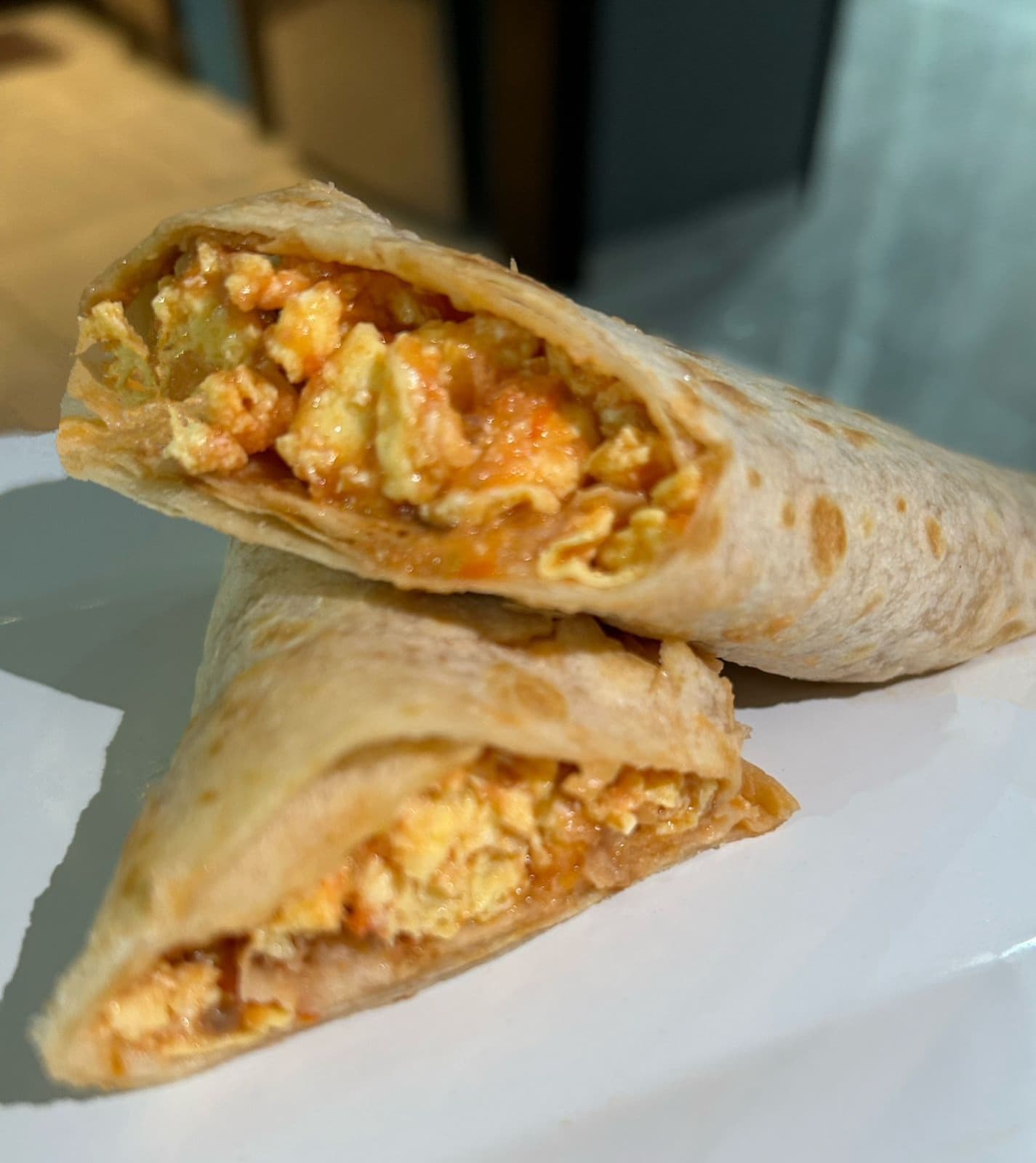 Burrito Huevo en Salsa
