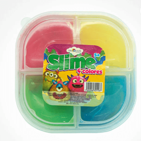 SLIME BURBUJAS COLORES
