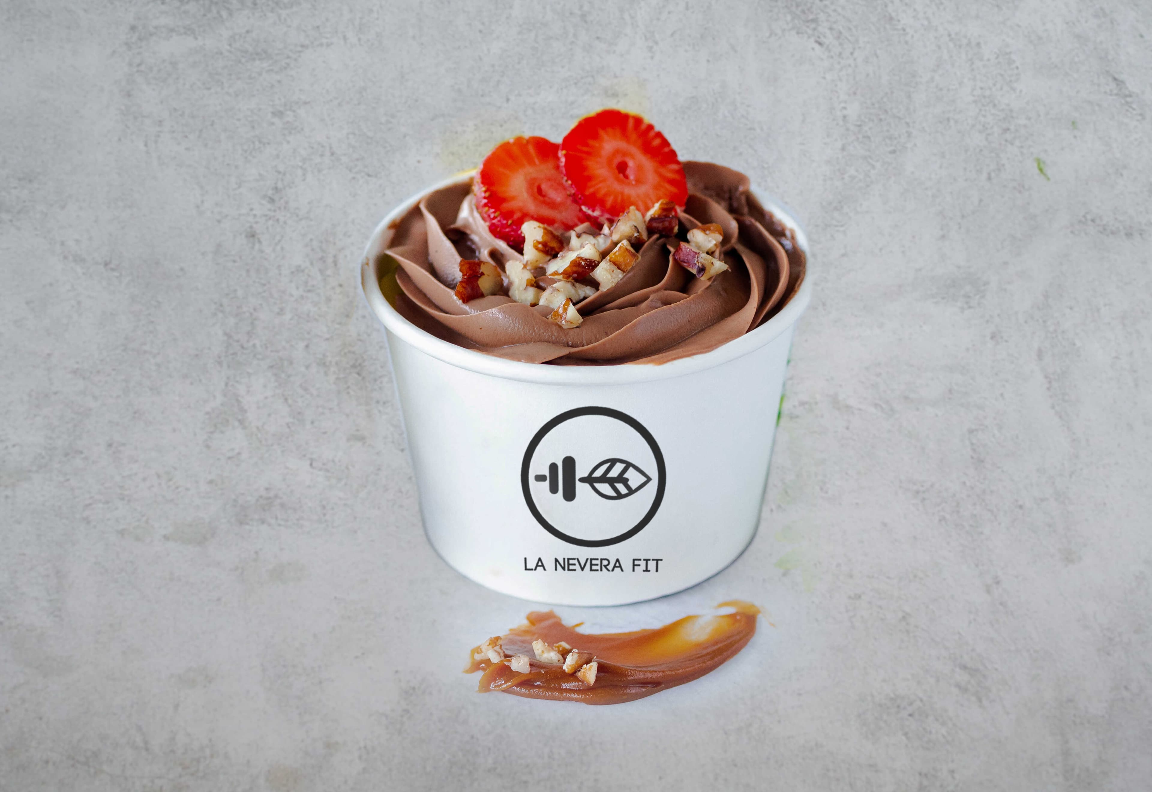 Terremoto con Manjar de Panela o Fudge Vegano