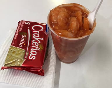 Ceviche de camarón pequeño