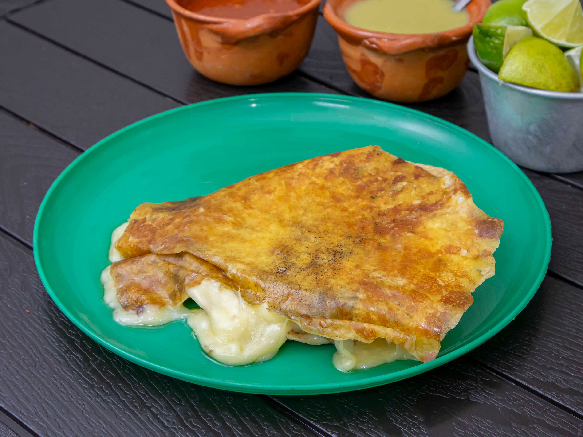 Volcán de Pastor con queso
