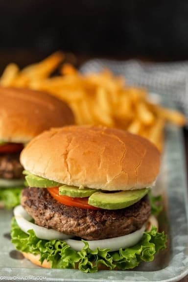 Hamburguesa con Aguacate