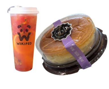 Té de Frutas + Mini Cheesecake Japonés