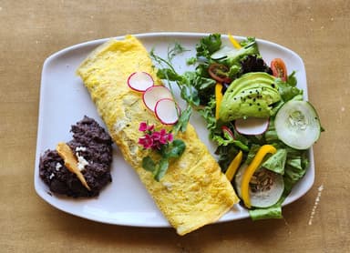Omelette Espinaca-Betabel