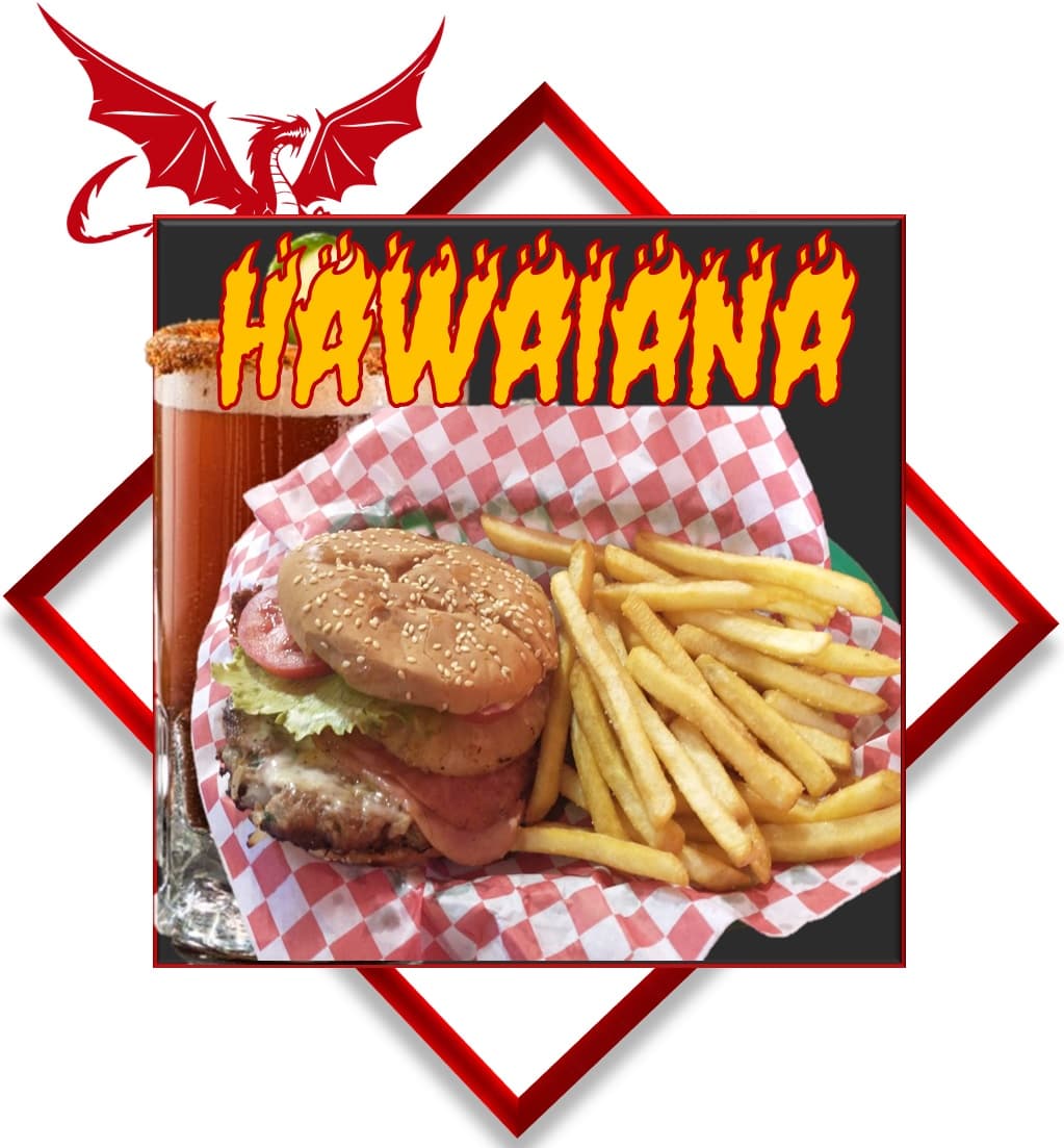 Hamburguesa Hawaiana