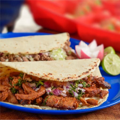 Tacos de Maíz de Pastor