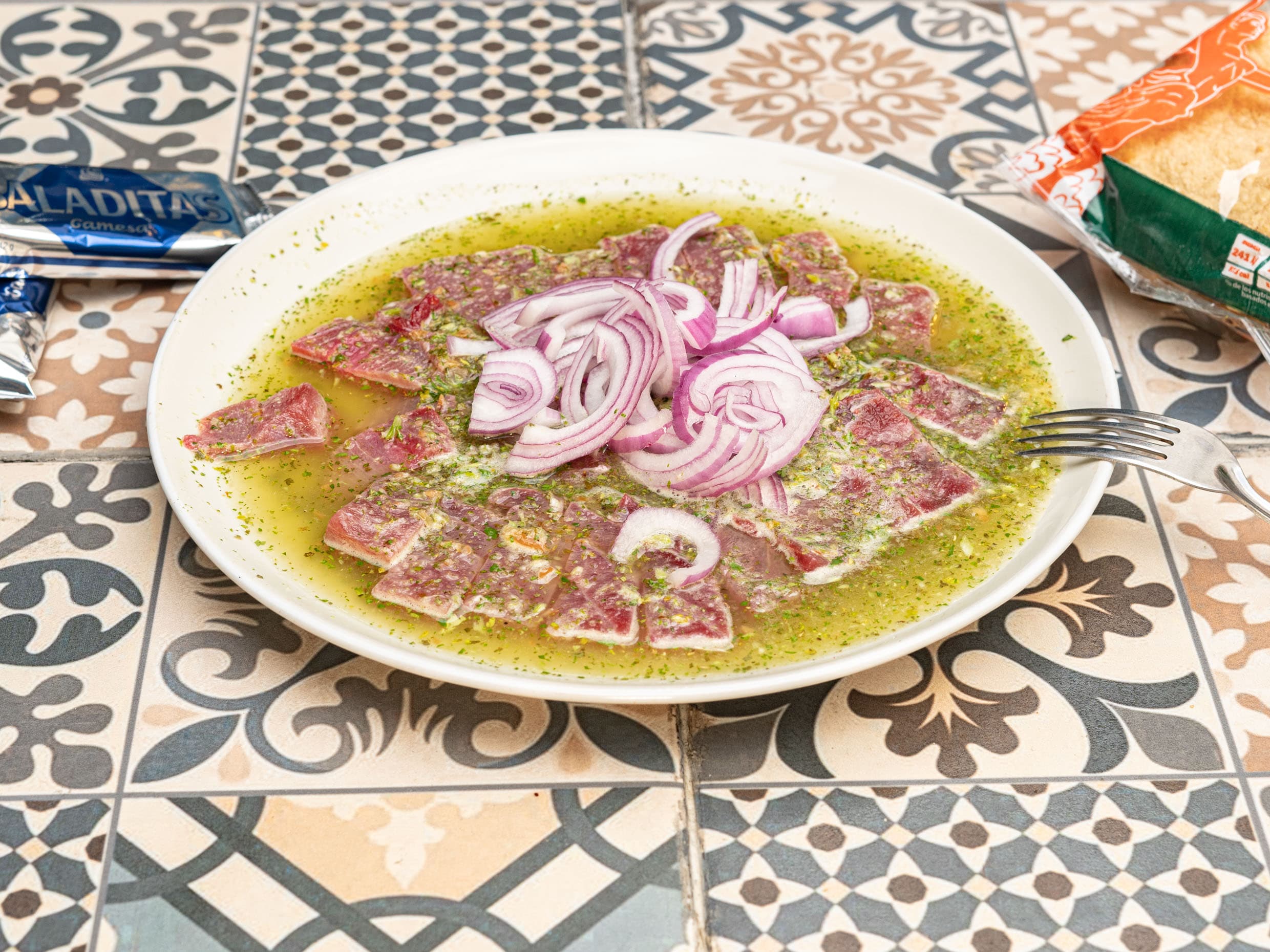 Águachile de atún
