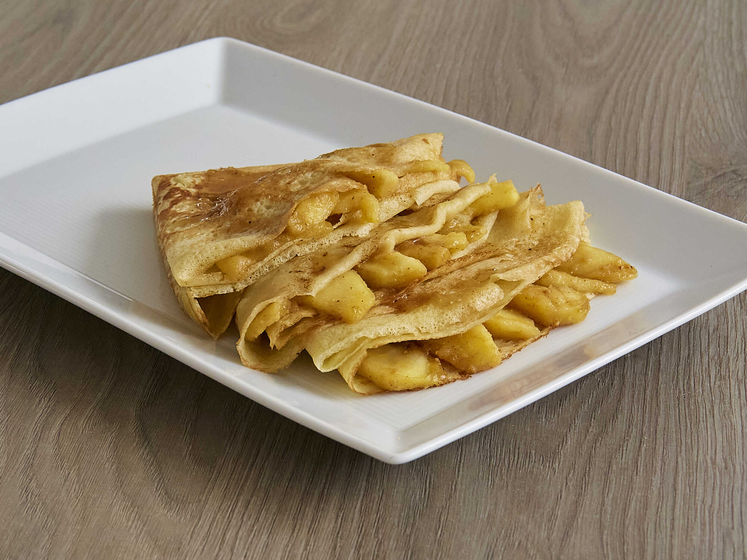 Crepas de Manzana con Canela 3 pzas.