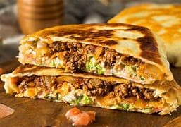 Gringa con Carne  al pastor y Queso