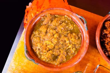 Taco de Chicharrón en Salsa Verde