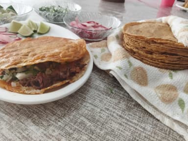 Tortillas a Mano 4 Piezas
