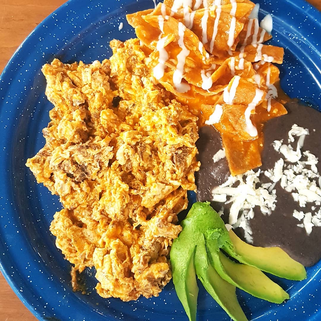 Huevos con Tocino
