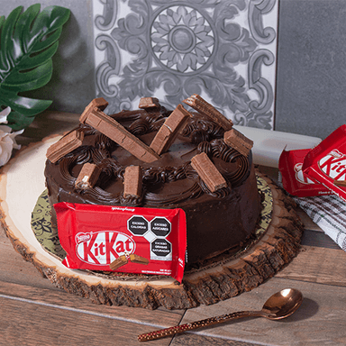 Pastel de Kit Kat