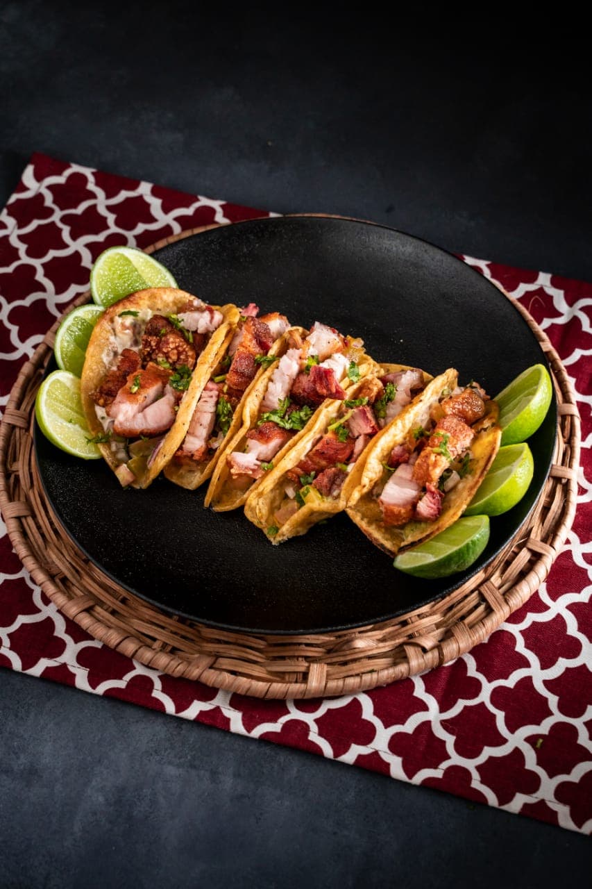 Tacos de Chicharrón 5 uds