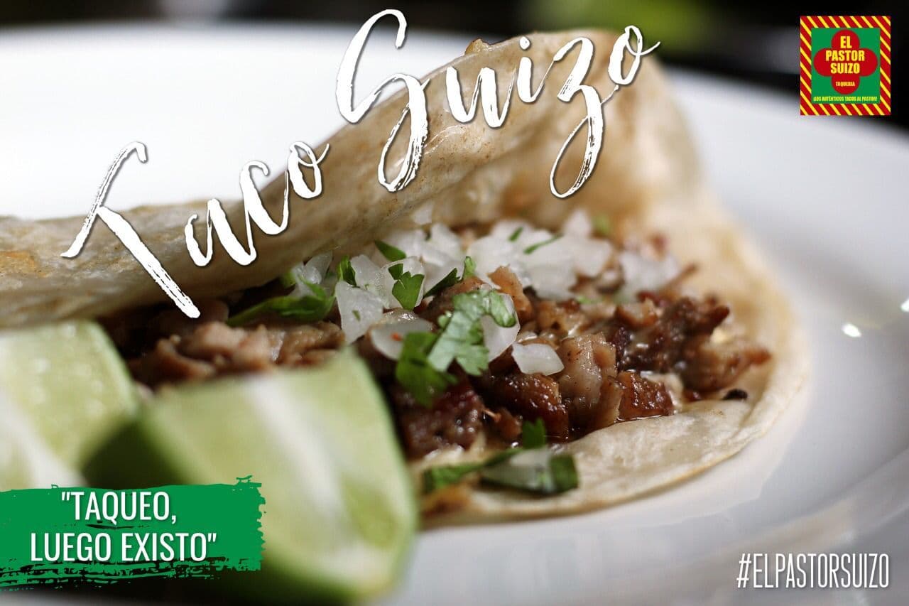 2  Suiza de Bistec + 3 Tacos Pastor