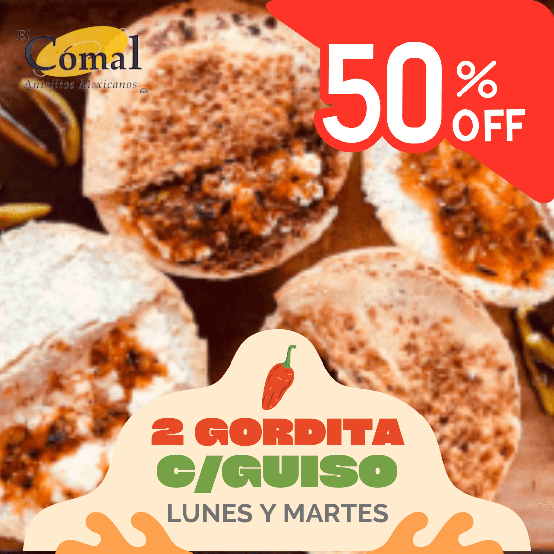 2 Gordita con Guiso Promo (Lunes y Martes)
