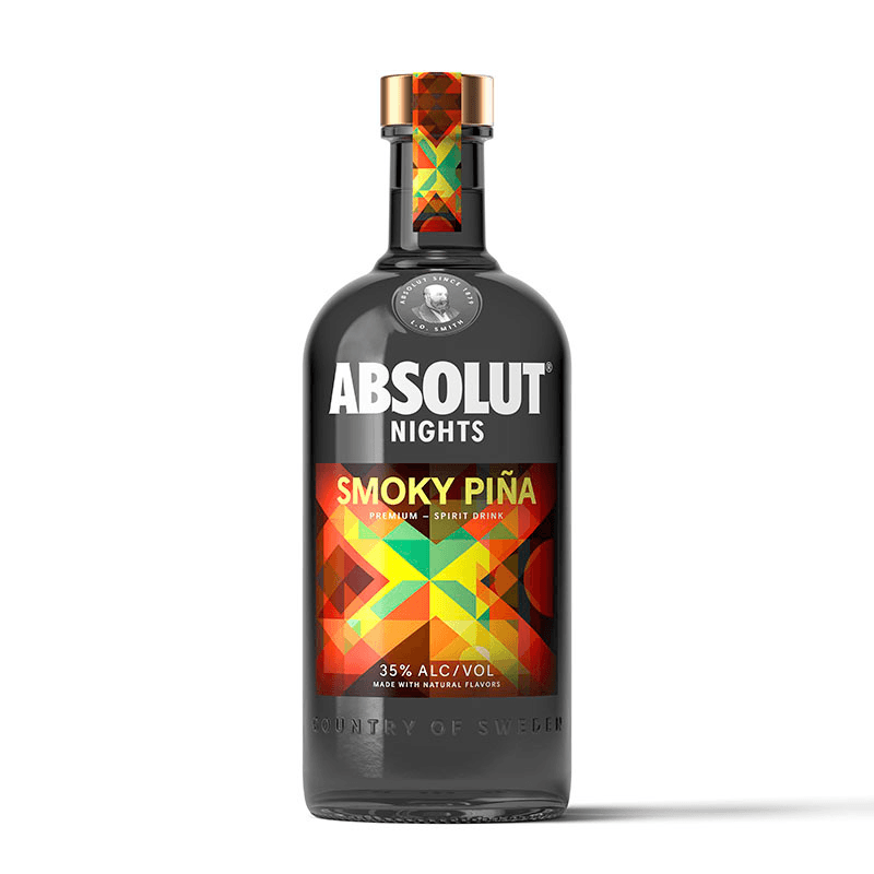 Vodka Absolut Smoky Piña .700